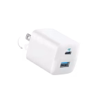Anker 323 33W IQ Dual Port Foldable Wall Charger A2331 White, 33w duel port