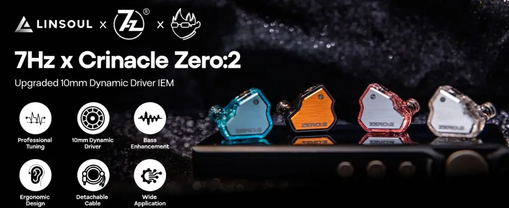 7HZ x Crinacle Zero 2 Earphone with Mic