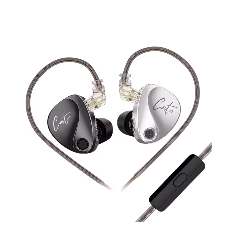 KZ Castor Tuning Adjustable Dual Driver IEM Earphones