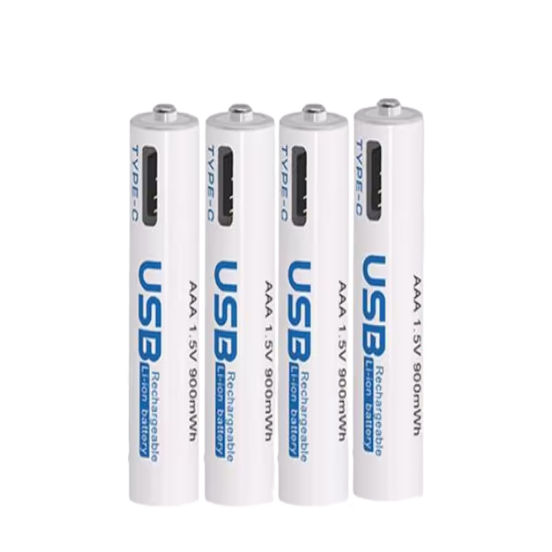 AiVR USB-C Rechargeable Batteries 4pc AAA 950 mWh