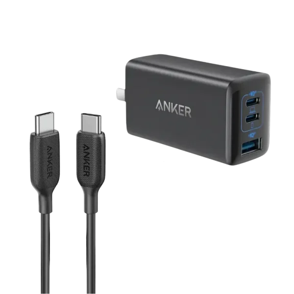Anker 335 65W Adapter with Type C to Type C Cable