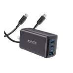 Anker 335 65W Adapter with Type C to Type C Cable In Bangladesh. Specification: Product Parameters Brand: Anker Name: 65W three-port charger set Model: A2330 Color: Black/White Pin: Foldable Size:66.3*29.1*38.6mm (without pins) Interface:3^ (USB-C*2+USB-A) Weight:112g Line length:1M Input:100-240V ~ 50/60Hz 1.8A Single port use: USB-C1:65W maximum USB-C2:65W maximum (PPS:52W maximum supported) USB-A:22.5W maximum Three ports:USB-C1 + USB-C2 + USB-A:40W +12W +12W(64W max) Anker 335 65W Adapter with Type C to Type C Cable Features :  Get rid of your previous chargers because this is the only one you need. With only one charger, the Anker 335 Charger 65w offers the power to quickly charge your phone, tablet, and USB-C laptop. High-Speed Charging: Attach just one device to receive a 65W maximum charge, which is sufficient to fully charge a 2020 MacBook Pro 13″. Also, power will be effectively distributed among the ports when you connect three devices, ensuring that you receive the best charge possible. Compact Form: A charger the size of an AirPods Pro case can charge up to three devices. Powered by GaN II Technology: GaN II technology reduces the size of our newest charger without compromising any power thanks to a 100% increase in operating frequency, a unique layered architecture, and an improved circuit board structure. Anker 335 65W Adapter with Type C to Type C Cable In Bangladesh. Buy original Anker 335 65W Adapter with Type C to Type C Cable at the best price in Bangladesh from Shei Tech. From chargers, cables, power banks, to earbuds and smartwatches — we have it all! Shop now for authentic accessories, fast delivery, and unbeatable deals. Why Choose Shei Tech – Best Gadget Shop in Bangladesh Looking for the best place to buy gadgets online in Bangladesh? Welcome to Shei Tech, your onestop destination for authentic and top-quality gadgets at best prices. Whether you're searching for the latest wireless earbuds, smartwatches or other premium tech accessories, Shei Tech is the trusted gadget shop in Bangladesh. We offer a fast, secure, and user-friendly online shopping experience, making it easy to order the latest gadgets in Bangladesh from the comfort of your home. All our products, including the popular Anker 335 65W Adapter with Type C to Type C Cable, are 100% original and authentic products. At Shei Tech, we are committed to providing the best tech deals, exclusive gadget launches and reliable delivery across Bangladesh. Our expert team ensures every customer receives excellent service and genuine products.