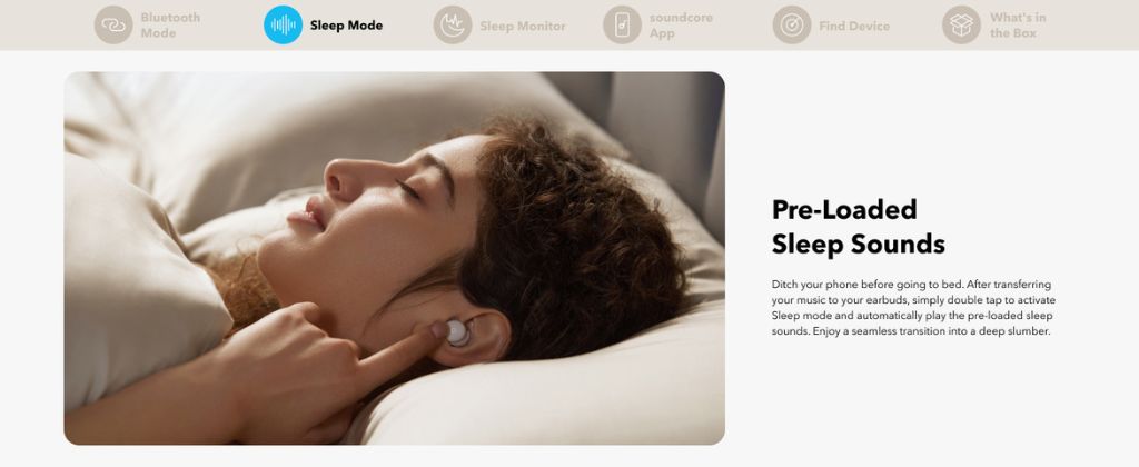 Anker Soundcore Sleep A20 TWS Earbuds