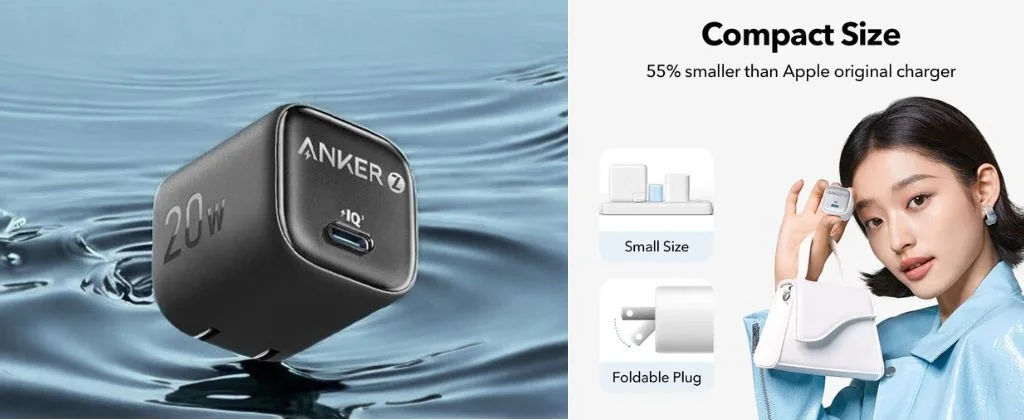 Anker Zolo IQ3 PD3.0 20W Charger