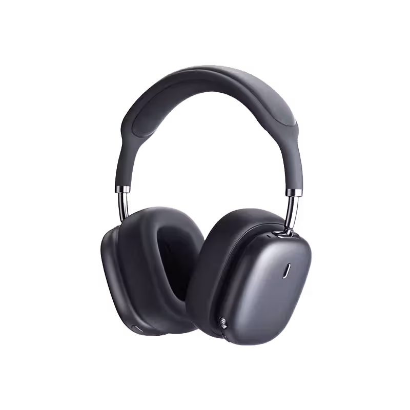 Baseus Bowie H2 Wireless Headphones-black (2)Battery capacity(L/R): 300mAh/1.11Wh Headphone rated input: DC 5V/1A Charging interface: Type-C Charging time: About 1 hour Music playing time: 33 hours (volume at 70%, with ANC off), 27 hours (volume at 70%, with ANC on)