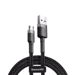 Baseus Cafule Cable Micro USB Cable — 1M Features  Connector Type: USB‑A to Micro‑USB (reversible Micro‑USB plug for easier insertion) Length: Approx. 1 meter Fast Charging: Supports up to 5 V/2.4 A output (1 m length); QC 3.0 compatible, with intelligent chipset to optimize charging and protect your device Data Transfer: USB 2.0 speed up to ~480 Mbps (some claim as high as 3840 Mbps, though typical USB 2.0 is 480 Mbps) Build Quality: Durable nylon‑braided cable reinforced with aluminum‑alloy connectors and extra TPU stress relief at junctions; comes with Velcro strap for easy management Color Options: Commonly available in gray‑black or red‑black variants Baseus Cafule Cable Micro USB Cable — 1M The Baseus Cafule Micro USB cable is a durable and fast-charging solution for your devices. With a maximum current of 2.4A, it ensures efficient power delivery and stable data transmission up to 480Mbps. Built with a braided nylon exterior, reinforced aluminum connectors, and anti-break TPE joints, this 1-meter cable is designed to withstand everyday wear and tear. Perfect for smartphones, tablets, power banks, and any Micro USB device. Baseus Cafule Cable Micro USB Cable — 1M Price in Bangladesh Buy original Baseus Cafule Cable Micro USB Cable — 1M at the best price in Bangladesh from Shei Tech. From chargers, cables, power banks, to earbuds and smartwatches — we have it all! Shop now for authentic accessories, fast delivery, and unbeatable deals.  Why Choose Shei Tech – Best Gadget Shop in Bangladesh Looking for the best place to buy gadgets online in Bangladesh? Welcome to Shei Tech, your onestop destination for authentic and top-quality gadgets at best prices. Whether you're searching for the latest wireless earbuds, smartwatches or other premium tech accessories, Shei Tech is the trusted gadget shop in Bangladesh.  We offer a fast, secure, and user-friendly online shopping experience, making it easy to order the latest gadgets in Bangladesh from the comfort of your home. All our products, including the popular Baseus Cafule Cable Micro USB Cable — 1M , are 100% original and authentic products. At Shei Tech, we are committed to providing the best tech deals, exclusive gadget launches and reliable delivery across Bangladesh. Our expert team ensures every customer receives excellent service and genuine products.