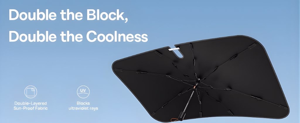 Baseus CoolRide Best Sun Shield Umbrella