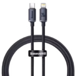 Baseus Crystal Shine Series 20W Fast Charging Type-C to Lightning Data Cable-black (2),20W fast charging Applesafe fast charge 480Mbps of transmission rate