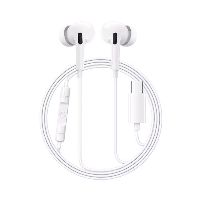 Baseus Encok C18 Type-C Wired Earphone,White