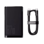 Baseus Power Station 4 Hybrid GaN Power Bank Adaptor 10000mAh 87W CN,Black