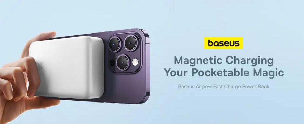 Baseus Powerful Magnetic Mini 20W Power Bank 20000mAh