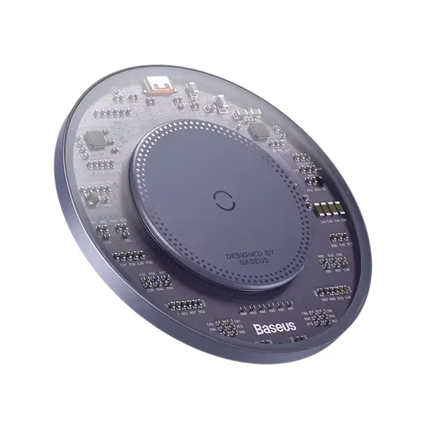 Baseus Simple 2 15W Wireless Charger,Purple
