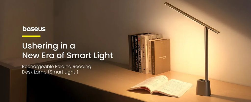 Baseus Smart Eye Rechargeable Folding Reading Desk Lamp DGZG-02