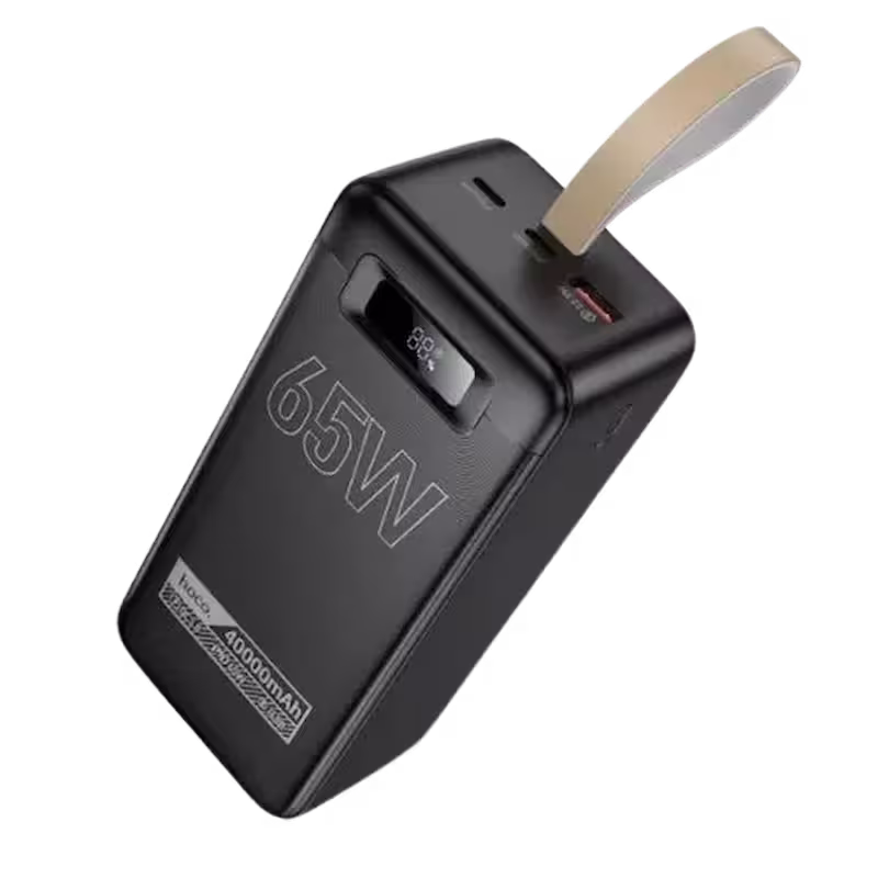 Hoco 65W PD 40000mAh Power Bank (DB82),black,fast charging power bank