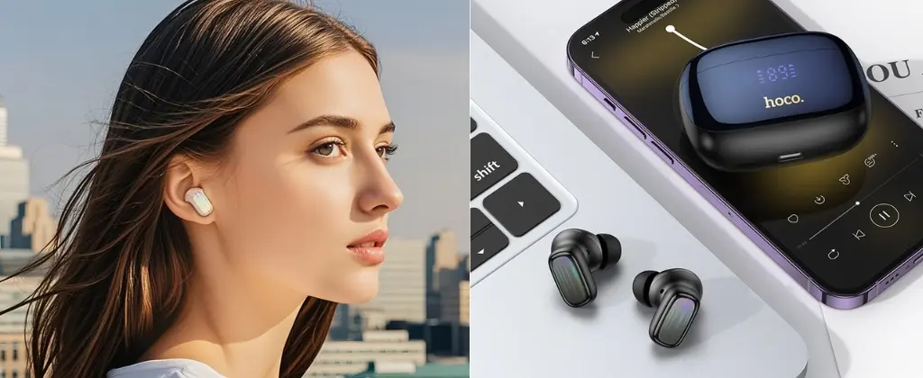 Hoco EQ20 True Wireless ANC & ENC Earbuds