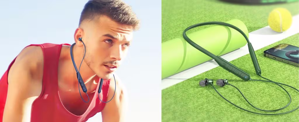 Hoco ES64 Dynamic Bass Sports Neckband Earphone