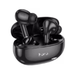 Hoco EW60 Plus ANC TWS Earbuds-black,,Driver Size 13mmUp to 4 Hours