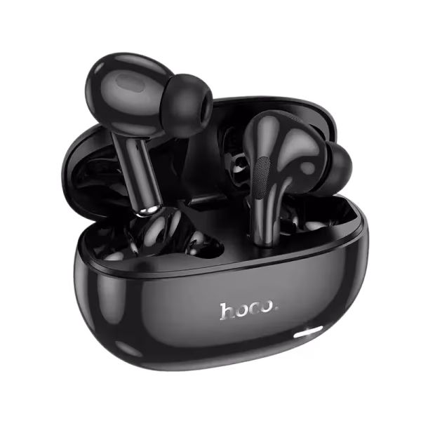 Hoco EW60 Plus ANC TWS Earbuds-black,,Driver Size 13mmUp to 4 Hours