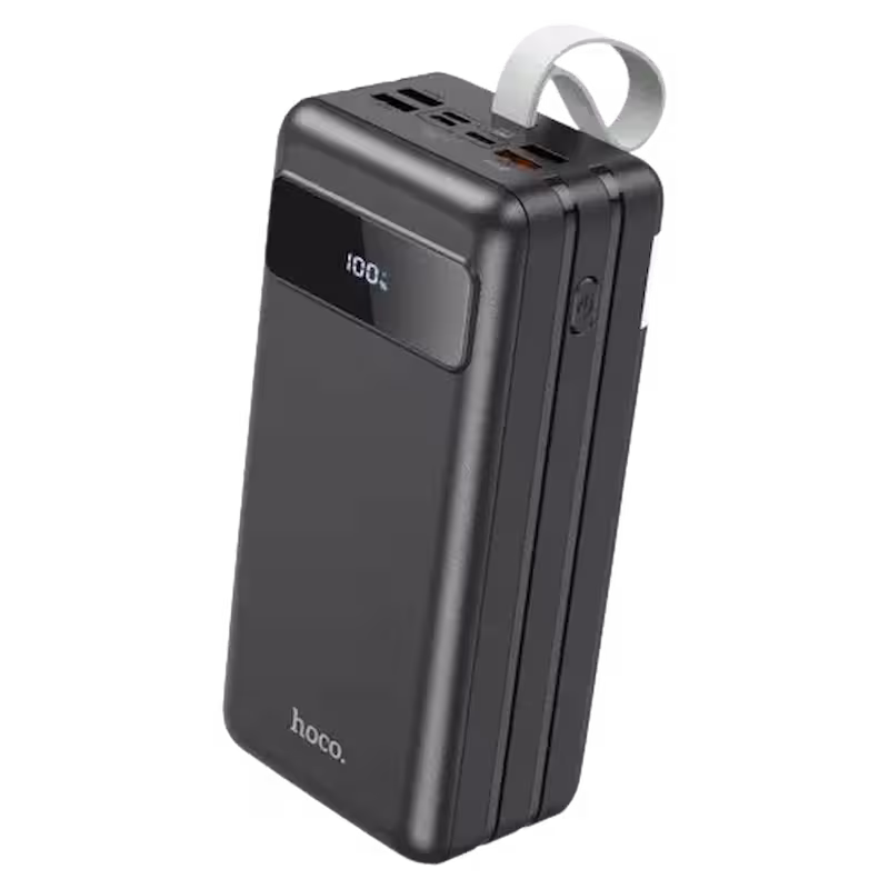 Hoco J86B 60000mAh 22.5w Power Bank,Black, With desk lamp function