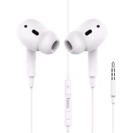 Hoco M1 Pro 3.5mm Wired Earphones with Mic,White,