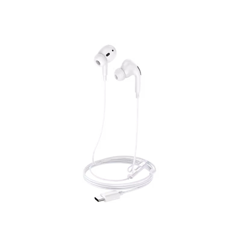 Hoco M1 Pro Type-C Wired Earphones,White Hoco M1 Pro Type-C Wired Earphones,White