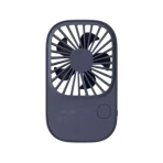 JISULIFE FA49 Rechargeable Super-Thin Handheld Fan 2000mA, 1st gear for about 14 hours, 2nd gear for 9 hours, and 3rd gear for 4 hours.-black,2000mAh Rechargeable Batter