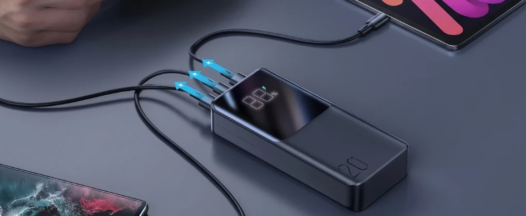 JOYROOM JR-QP192 20000mAh 22.5W Fast Charging Power Bank