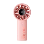 JisuLife Life 4 Handheld Fan-pinkowerful 12-blade aviation