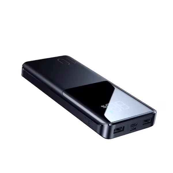 Joyroom JR-QP191 Portable Powerbank External Battery Charger 10000mAh 22.5W,black,Charge multiple devices