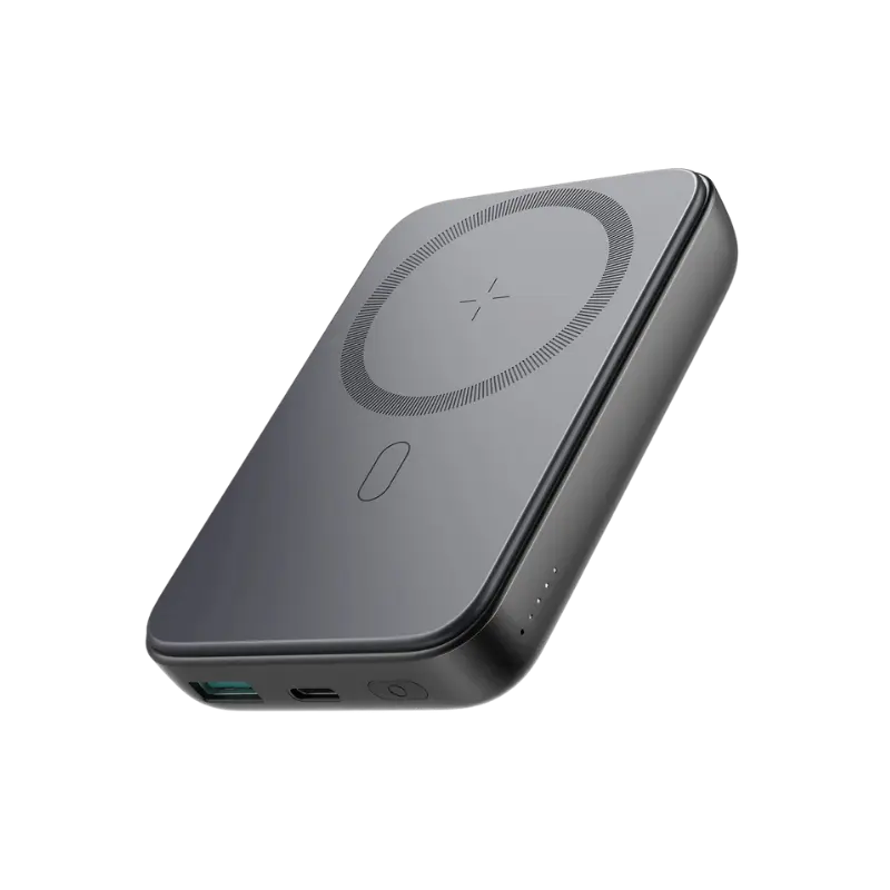 Joyroom JR-W020 20W Magnetic Wireless Charging Power Bank 10000mAh black Joyroom JR-W020 20W Magnetic Wireless Charging Power Bank 10000mAh