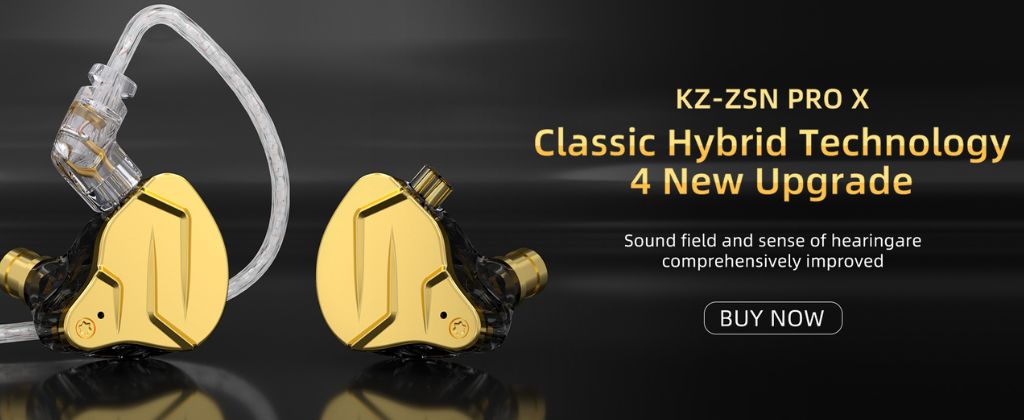 KZ ZSN Pro X – Excellent 2DD+1BA Hi-Fi In-Ear Earphone