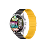 Kieslect Smart Calling Watch Kr2-silver,24/7 Health Management.2.5D GPU Super Dynamic Display