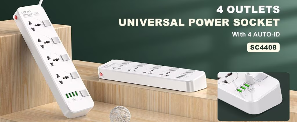 LDNIO SC4408 Defender 2500W Power Strip Price in BD