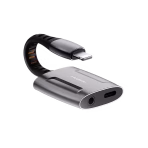 MCDODO CA-6340 Iphone Lightning to Lightning & 3.5mm Audio Adapter Aux Audio Cable Adapter Converter Dongle