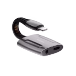 MCDODO CA-6340 Iphone Lightning to Lightning & 3.5mm Audio Adapter Aux Audio Cable Adapter Converter Dongle
