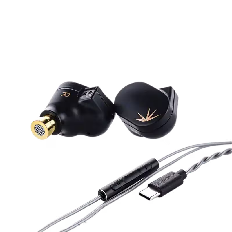 MOONDROP CHU 2 DSP Type-C In-ear Earphone With Mic,Black MOONDROP CHU 2 DSP Type-C In-ear Earphone With Mic,Black