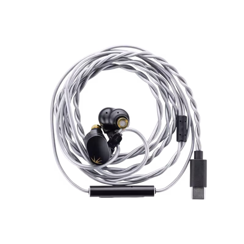 MOONDROP CHU 2 DSP Type-C In-ear Earphone With Mic,black MOONDROP CHU 2 DSP Type-C In-ear Earphone With Mic,black