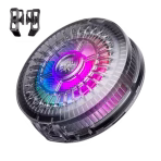 Plextone UF1 RGB Magnetic Radiator Phone Cooler Magnetic lock-on mechanism keeps the cooler stuck like a loyal sidekick in every battle Copper-core motor kicks in fast to blast away heat before lag even spawns Compact enough to fit in pocket, powerful enough to tame thermal meltdowns mid-match RGB lighting does beyond just flex - keeps the vibe alive at 2AM gaming marathons Game harder, stay cooler, and let UF1 handle the heat while you stay locked in Type C interface delivers fast power with zero drama so you c