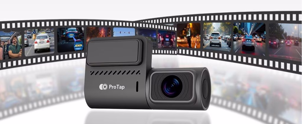 Protap M1 Dash Cam 1440P 130° with Parking Monitor