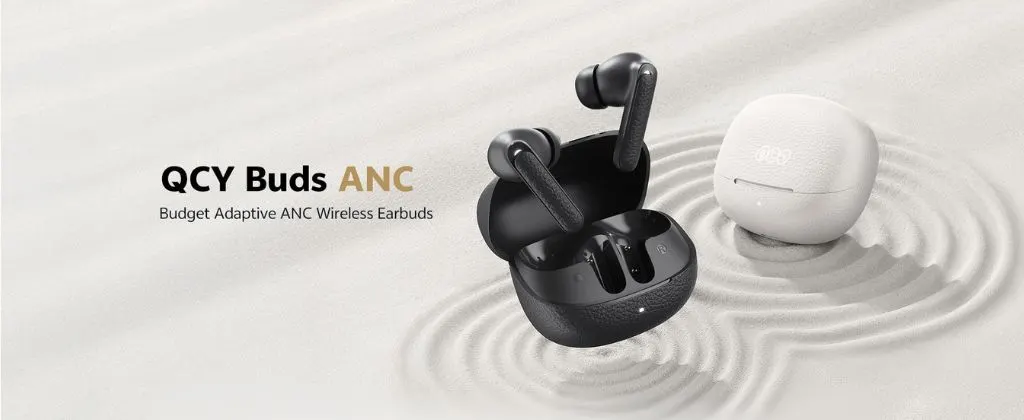 QCY Buds ANC HT15 45dB Adaptive ANC Wireless Earbuds