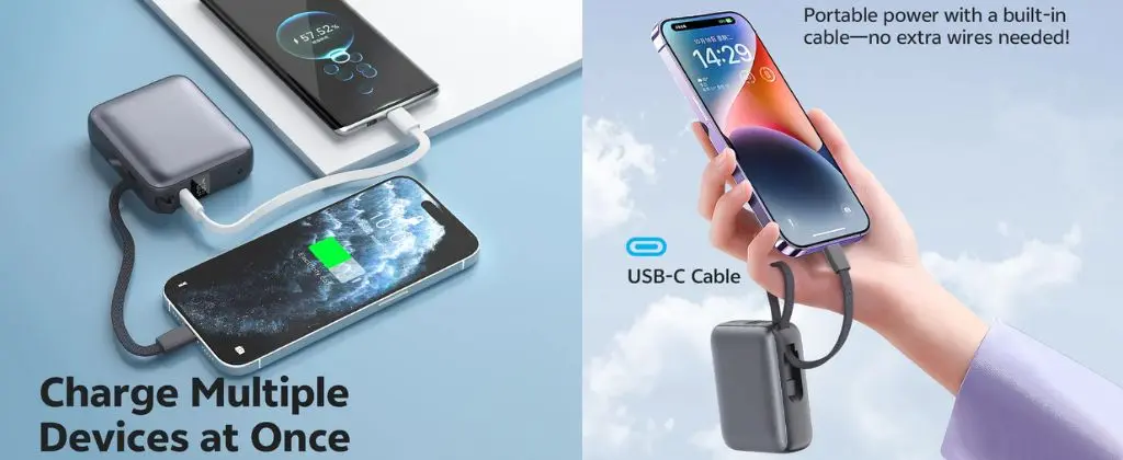 QCY PB10C 35W PD 10000mah Fast Charge Power Bank