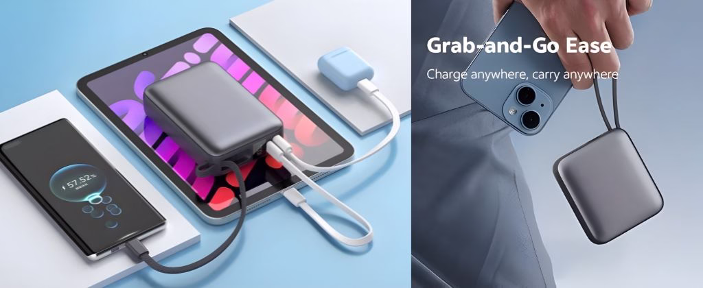 QCY PB20A Best 45W PD 20000mAh Power Bank