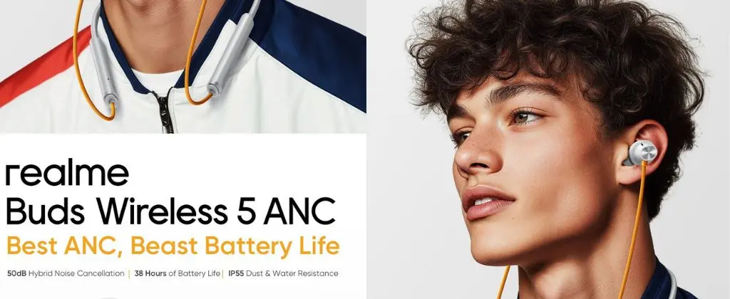Realme Buds Wireless 5 ANC Neckband