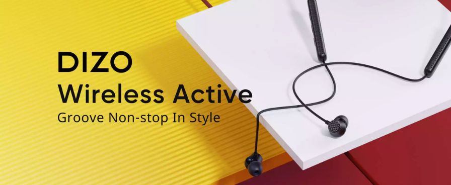 Realme Dizo Wireless Active Bluetooth Neckband Earphone