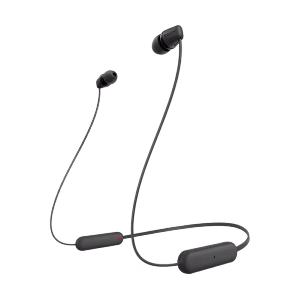 SONY WI-C100 Wireless In-ear Headphones,Black,clearer hands-free calling