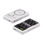 Sharge Icemag Magnetic 10000mAh Active Cooling Power Bank, hands-free charging