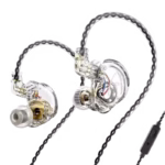 TRN CS4 10MM Dual Magnetic Circuit Dynamic Drive In Ear Earphones (3.5mm)