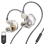 TRN CS4 10MM Dual Magnetic Circuit Dynamic Drive Earphones - Image 3