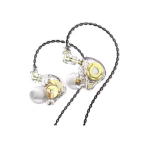 TRN MT1 Pro Professional Hi-Fi Dynamic Driver In-Ear Monitor Earphone,Silver