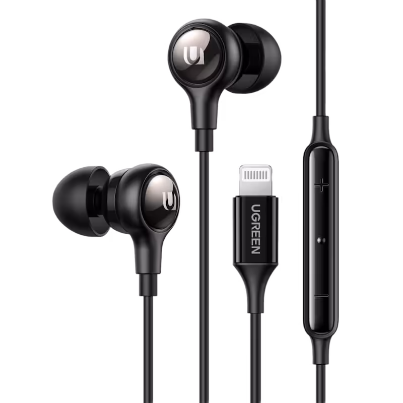 UGREEN MFi Certified Lightning Earphones